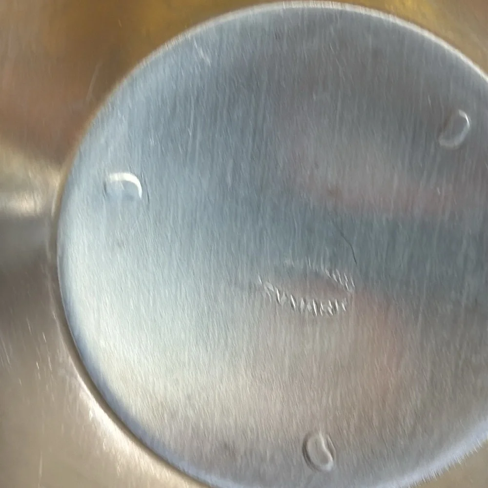🔥Vintage lot SALE🔥Denmark and Viking Stainless Steel Bowl with Plate